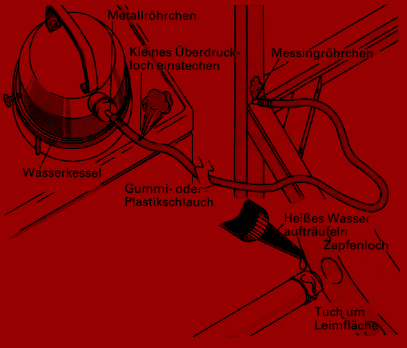 Alte Holzstühle reparieren und mit Holzleim neu verleimen 