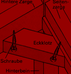 Alte Holzstühle reparieren und mit Holzleim neu verleimen 