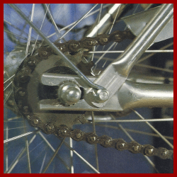 Rücktrittbremse am Fahrrad warten