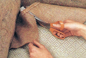 Chesterfield Sofa aufarbeiten: Materialien und Werkzeuge
