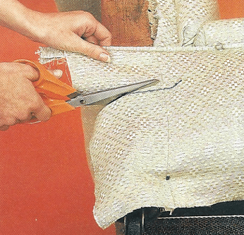 Chesterfield Sofa aufarbeiten: Materialien und Werkzeuge