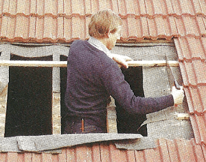 Dachfenster Selbsteinbau Teil 1. Schrittweise Anleitung