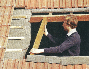 Dachfenster Selbsteinbau Teil 1. Schrittweise Anleitung