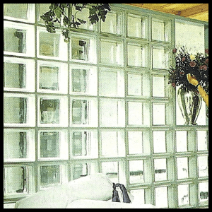 Glasbausteine einbauen, als Fensterersatz oder Raumteiler 