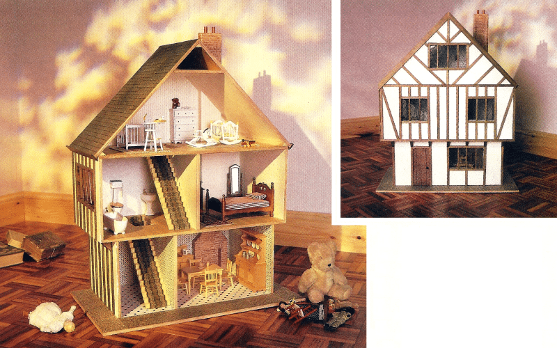 Selbstgebautes Puppenhaus DIY Anleitung & einzigartige Ideen 