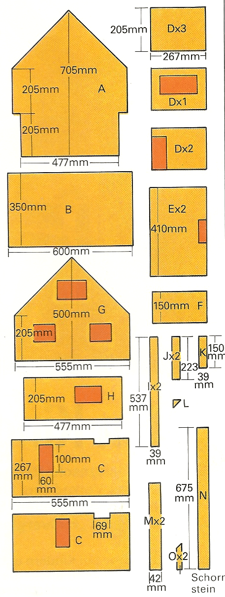 Selbstgebautes Puppenhaus DIY Anleitung & einzigartige Ideen 