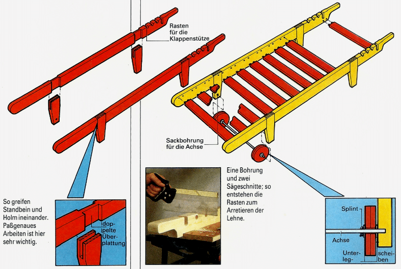 Sonnenliege selbstgebaut: Material und Werkzeug im Überblick