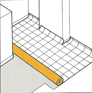 Bodenbeläge aus PVC-Bahnen verlegen 