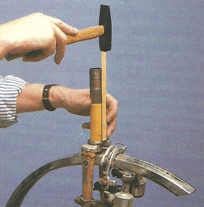 Kugellager einstellen am Fahrrad. Schrittweise Anleitung