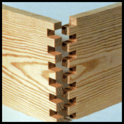 Holzverbindungen, Holzteile miteinander zu verbinden