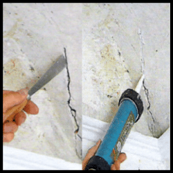 Wand und Decke Reparieren, mit den richtigen Mitteln
